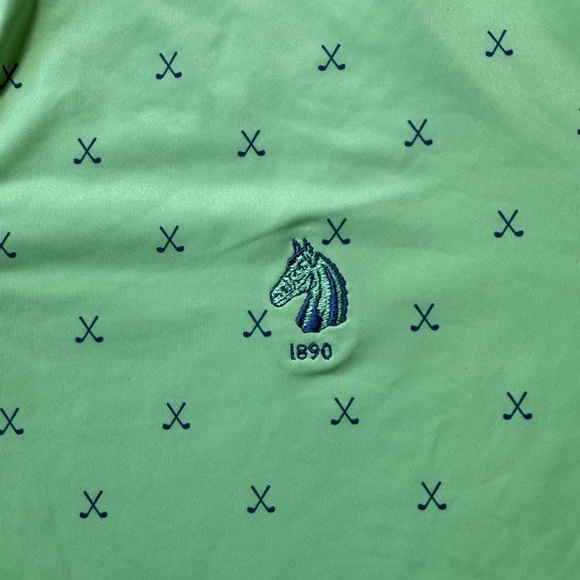 Donald Ross sport performance golf shirt. Philadelphia Country Club size large - Picture 3 of 4